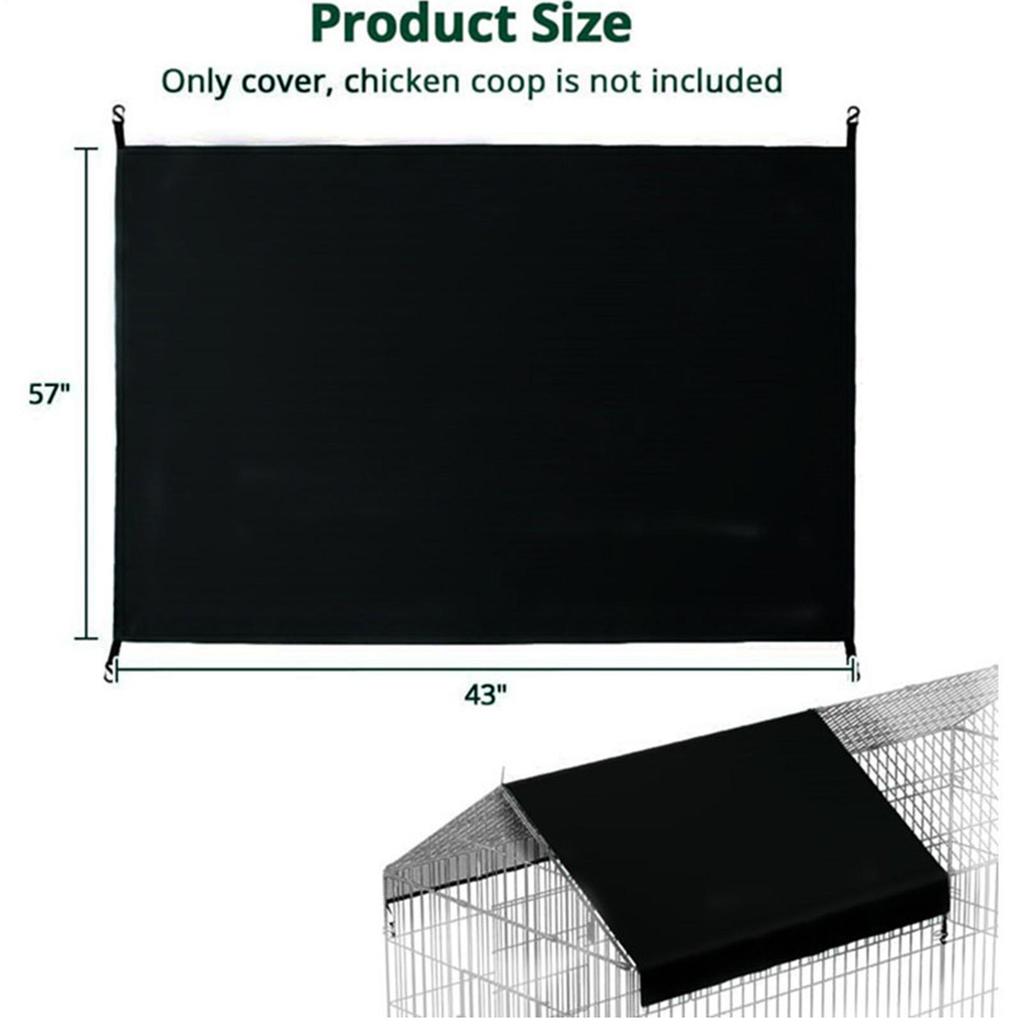 Chicken Coop Tarp For Winter Chicken Coop Fence Dust Cover Multi-Purpose Chicken Coop Tarp Cover Waterproof dust cover