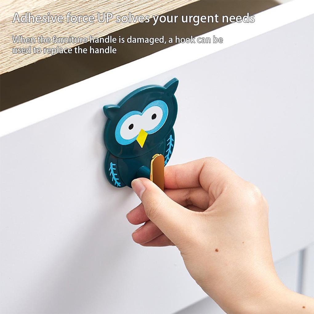 Hanger Wall Hanging Self-adhesive Storage Hook Punch Free Bathroom Bedroom Living Room Scarf Keys Towel Holder Organizer