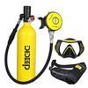 WEZHOX4000Pro Portable 1L Diving Oxygen Cylinder