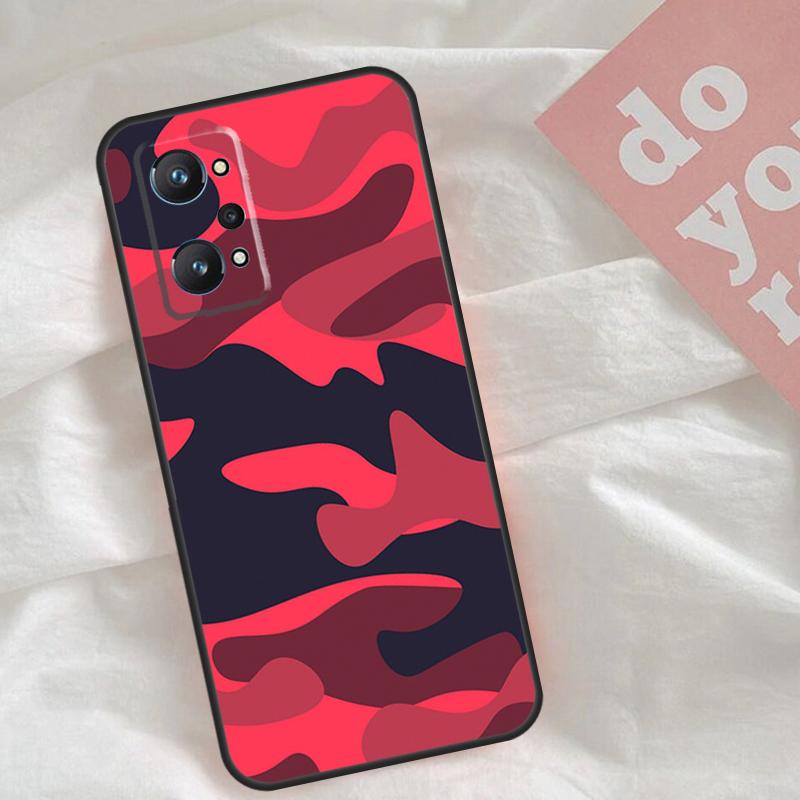 CAMOUFLAGE LEOPARD PRINT Case For Realme C75 C63 C61 C65 C67 C55 C51 C53 C35 C71 15 11 12 13 14 Pro Plus GT6 GT7 Pro