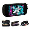Vocaloid Anime H-Hatsune M-Miku  Cute Pencil Case Boy Girl Large Capacity Girl Kawaii  Pencil Pouch School Accessories