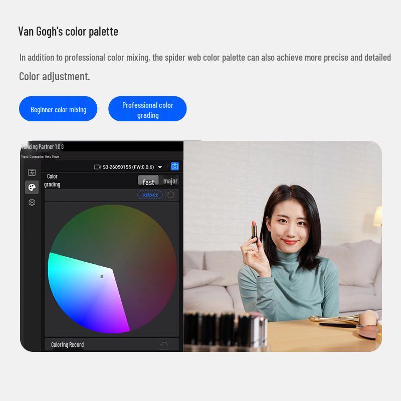 

Yunxi S7 Professional HD DSLR Camera Set for Live Streaming and Selling