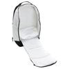 Jordan 32L Fashion Simple Zipper Closure Polyester Backpack Unisex backpack Black White JD2533003AD001