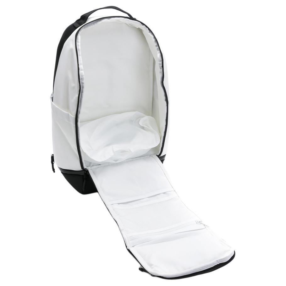 Jordan 32L Fashion Simple Zipper Closure Polyester Backpack Unisex backpack Black White JD2533003AD001