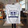 Leeds Soccer Blanket, High Quality Comfortable for All Seasons, Home Decor, Warmth and Comfort