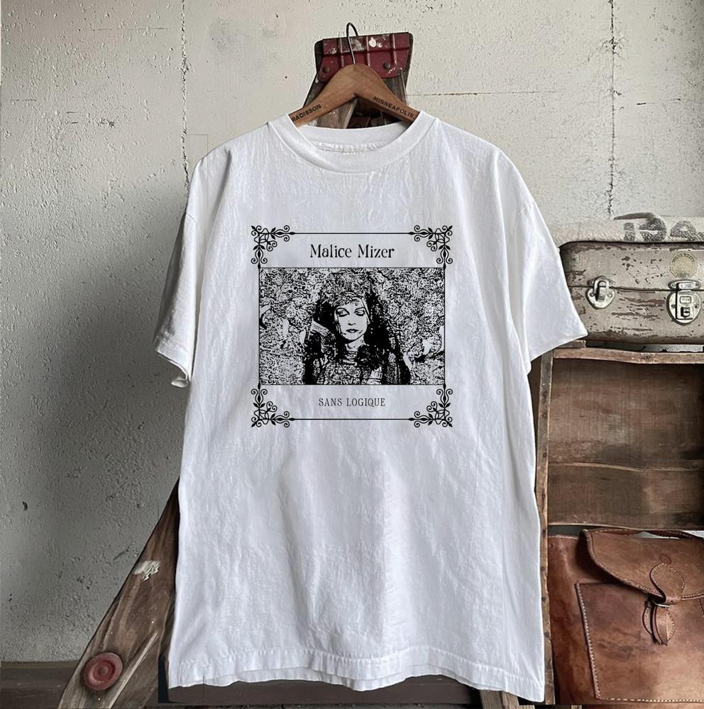 Malice Mizer Band Sans Logique Album Short Tee Cotton Unisex Shirt Unisex T-Shirt M