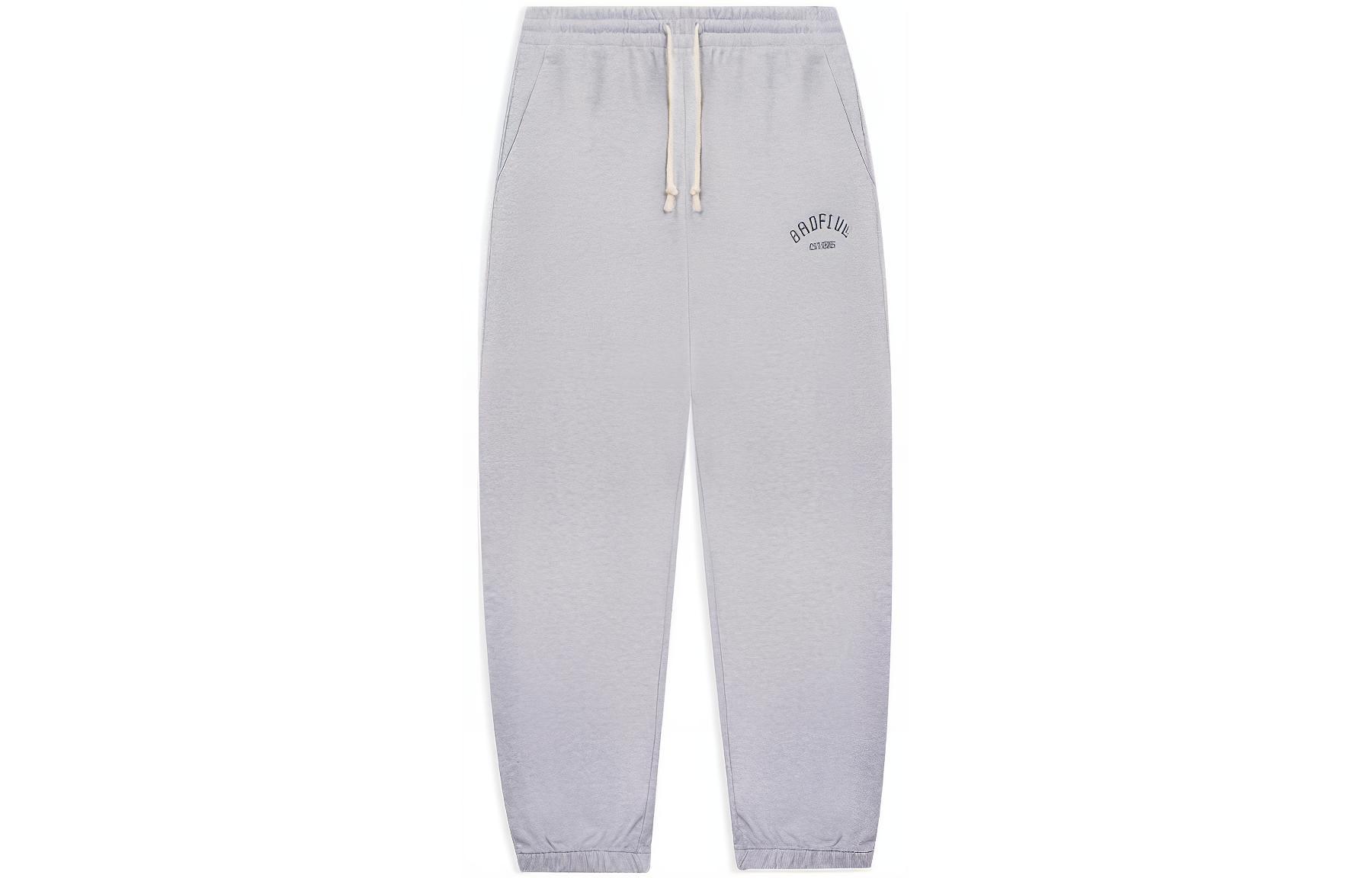 Li Ning Casual Pants Men s Gray Moderate Cuffed Pants AKLSF55-1 L