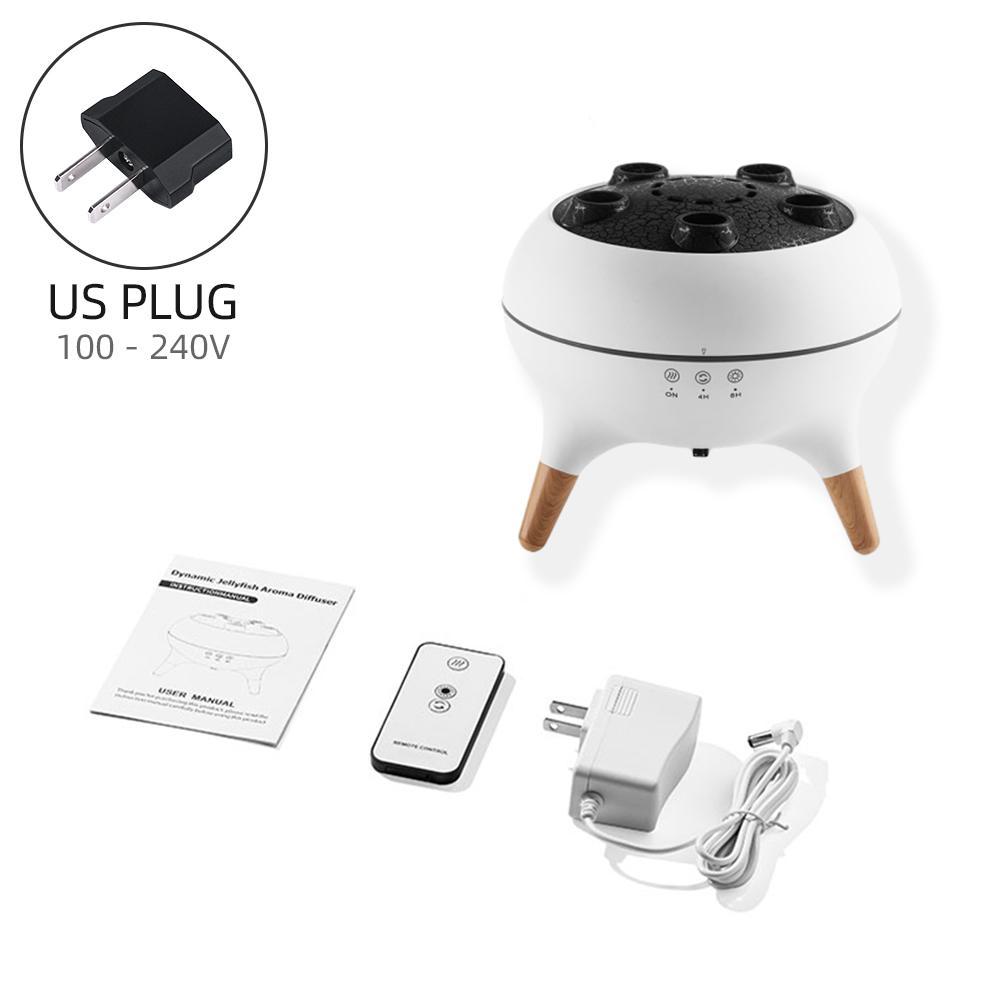 

Диффузор ароматов Медуза Увлажнитель воздуха Диффузоры эфирных масел Пульт дистанционного управления Диффузор для ароматерапии с 7 разноцветными светодиодами