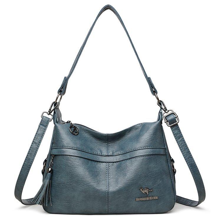 Torebka listonoszka w stylu vintage o dużej pojemności, dojeżdżająca do pracy, ręczna, na ramię, torba dla mamy w średnim wieku