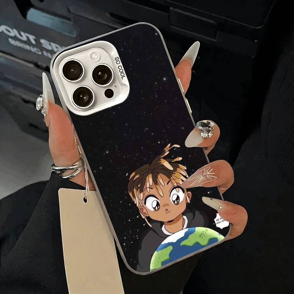 Rapper Lil Uzi V-Vert Phone Case For IPhone 17 Air 16 15 14 13 12 11 Pro Max White Sliver Hard Cover