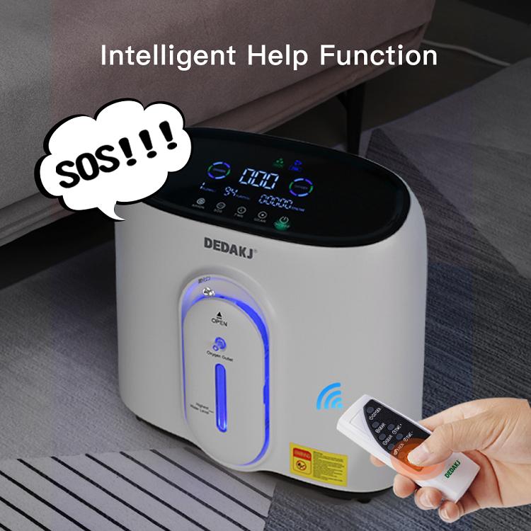 El pesado generador de oxígeno entrante control remoto infrarrojo monitoreo en tiempo real con atomización