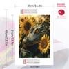 Crocodile Pattern  3pcs 100% Round Full Drill 5D DIY Diamond Painting Embroidery Cross Stitch Rhinestone Décor
