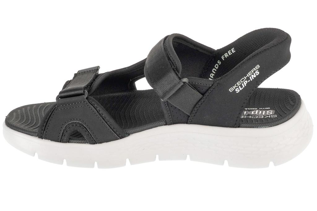 Skechers Slip-Ins: Go Walk Flex Sandal - Easy Entry, Mens black Sandals