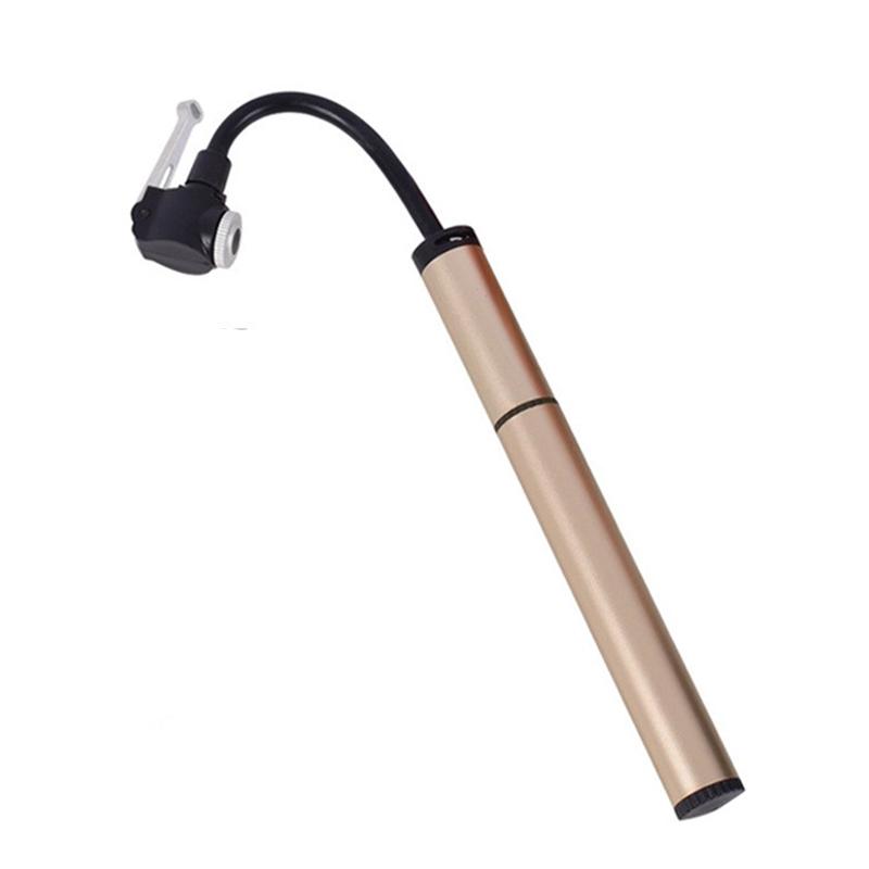 Bicycle Pump Mini Portable MTB Road Bike Pump Aluminum Alloy Cycling Inflator Presta Schrader Valve Hose Pumps Bicycle Pumb