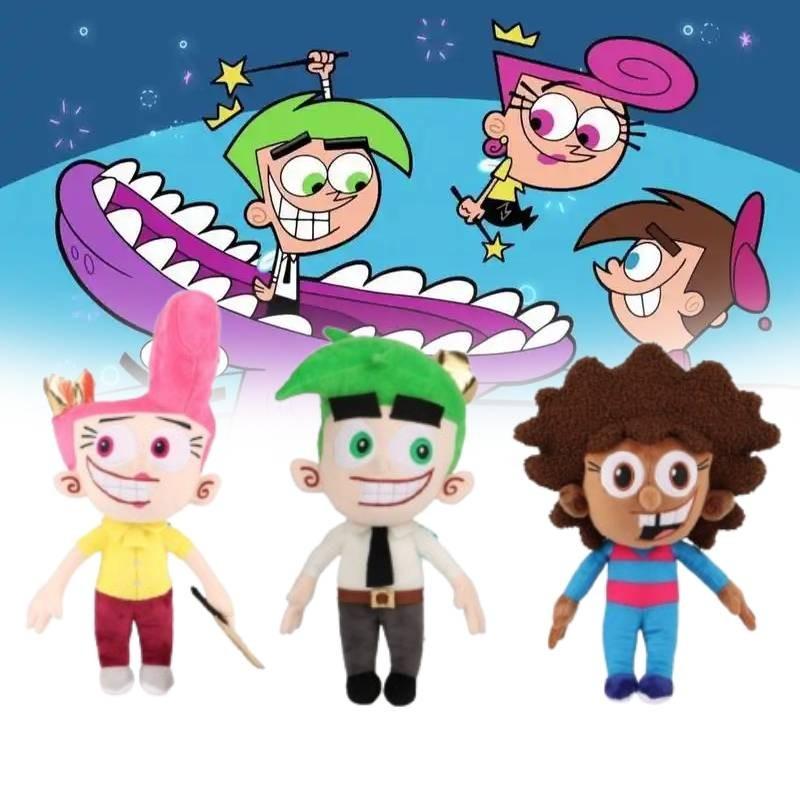 Adorable The Fairly Oddparents Plush Doll Featuring Cosmo Wanda And Hazel For Collectors