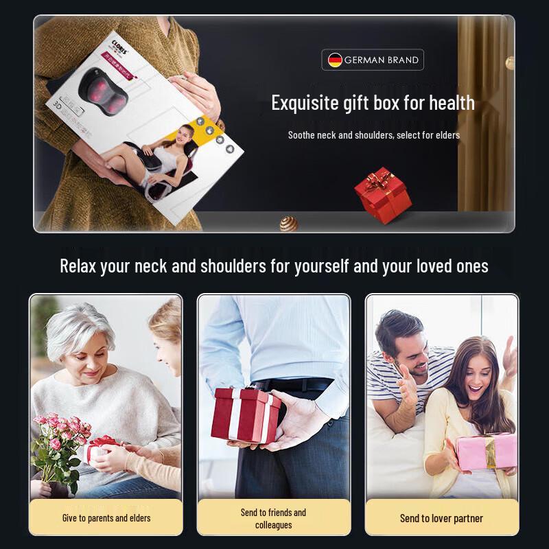 CLORIS A3 Heated Neck and Body Massager