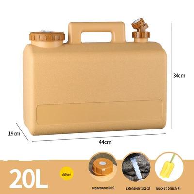 Contenitore d'Acqua Portatile da Esterno con Rubinetto