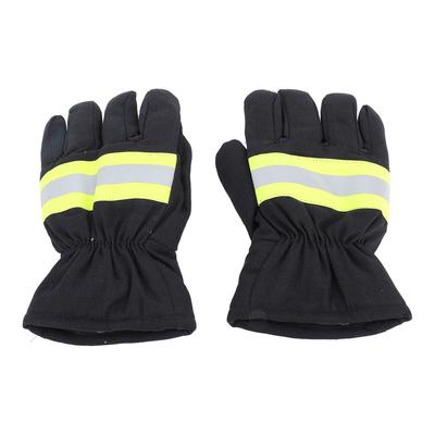 Gants de pompier résistants aux flammes, doux et confortables, longueur 27 cm, sécurité, travail, désincarcération, sauvetage