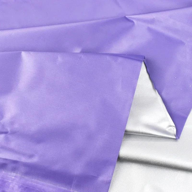 1-5Meters*148cm 190T Meetee Thin Waterproof Fabric Outdoor Sunscreen Sunshade Silver-coated Ripstop Umbrella Cloth Tent Material