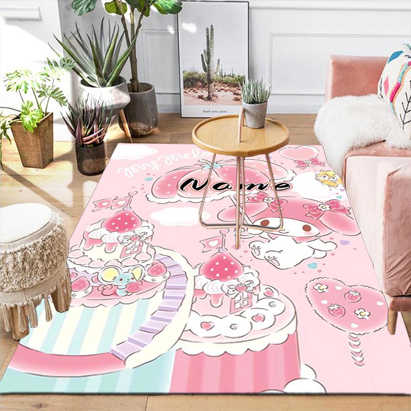 Custom 1Pc Pochacco'S Sweet Ice Cream Adventure Rug Office Carpet Indoor Outdoor Entrance Doormat Nonslip Soft And Comfortable Living Room D2915309