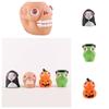 Sensory Toys Halloween Eye-popping Toy Slow Rebound Pumpkin Ghost Head Squeeze toy   Adult Gifts
