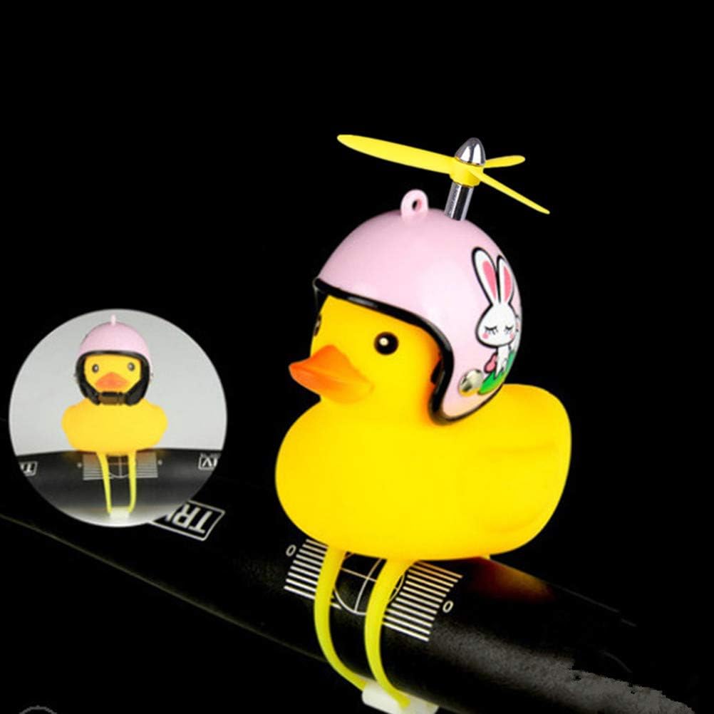 Rubber Duck Car Duck Car Ornaments Yellow Duck Car Dashboard Decorations With Propeller Helme Bicyle Duck