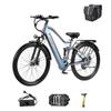 BURCHDA Bicicleta Elétrica X27 Pico de 1500W Bateria Removível 48V 17.5Ah Autonomia 80KM Ebike Urbana Todo-o-Terreno 27.5" para Adultos