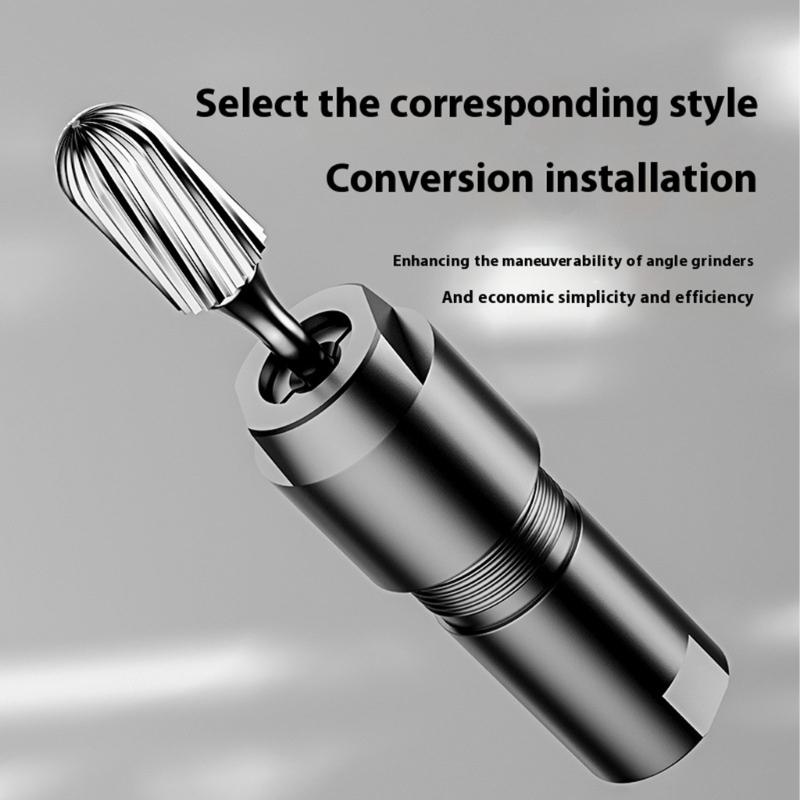 Quick Changes Power Tool Adapter For Smooth 3mm To 6mm Accessory Conversion In Professional Work Environment