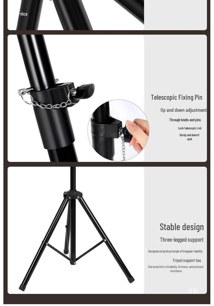 Adjustable Laptop Floor Stand and Desk Holder with Rotating Liftable Bracket