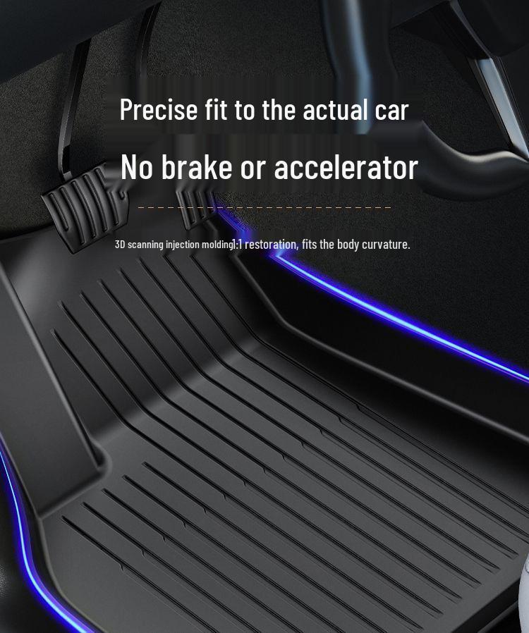 Tesla Model 3/Y TPE Trunk & Front Trunk Mats, Car Floor Mat Accessories