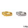 Year Of The Horse Ring Simple Coin Opening Adjustable Ring High-End Feel Zodiac Year Gift Accessories