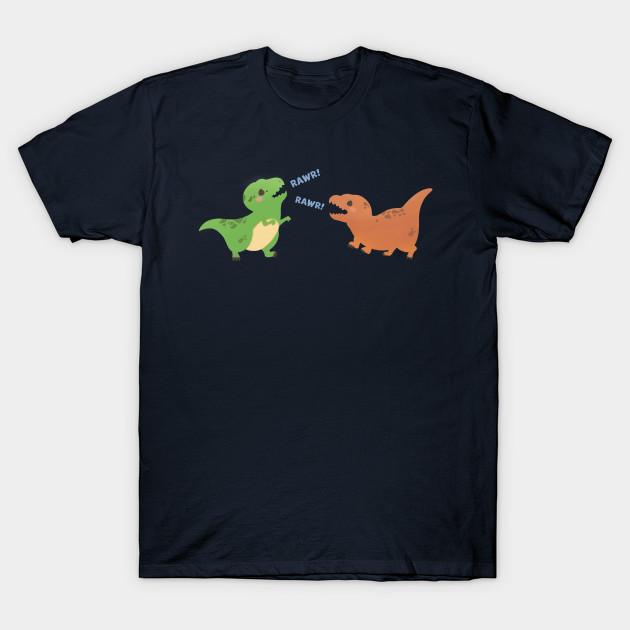 Men Black Print T-shirt Cute Dinosaurs Rawr! No-Cut Transfer Paper Print Cotton Tshirt S тёмно-синий