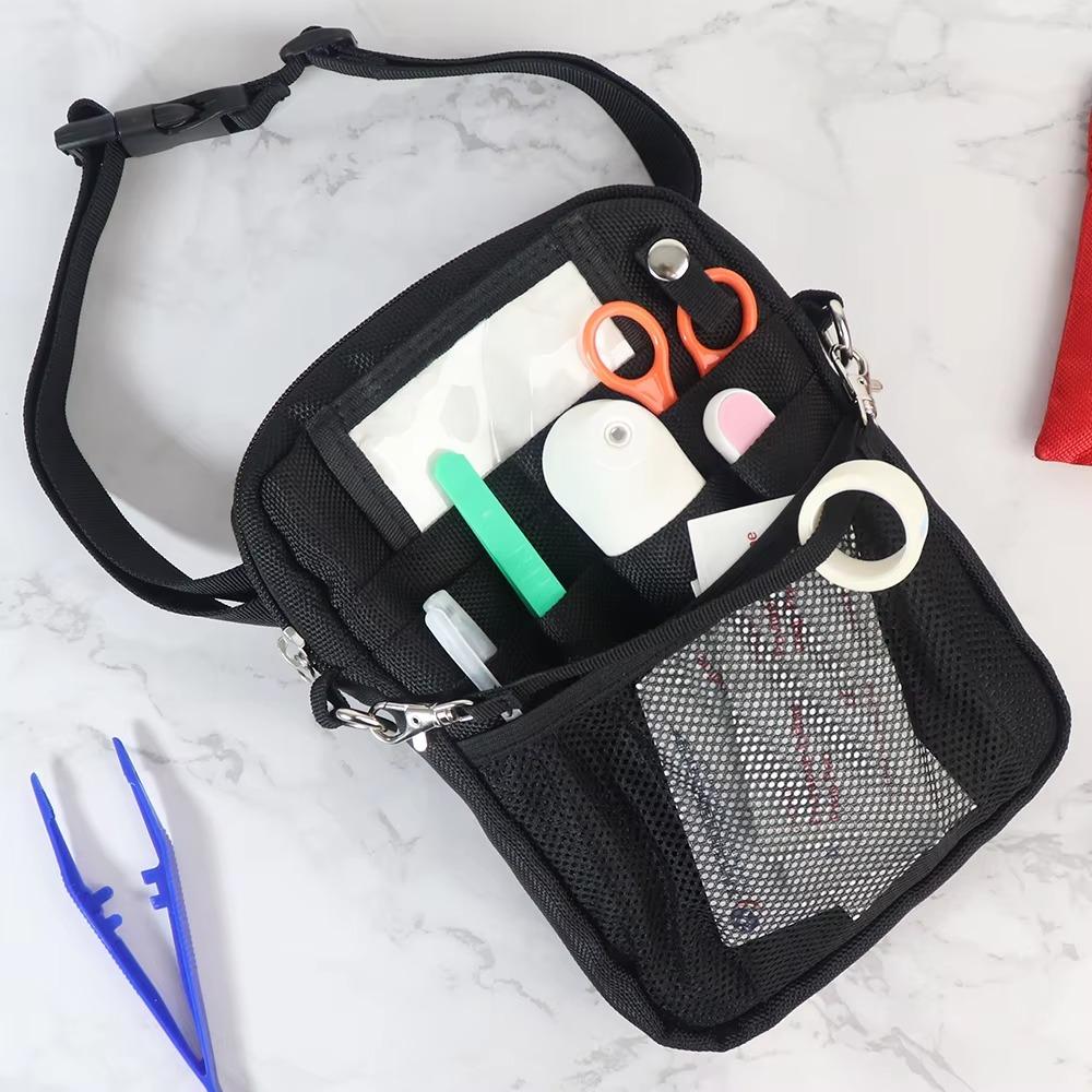 Adjustable Strap Nurse Crossbody Bag Multi Pocket Nurse Waist Pouch Nurse Hip Bag  Nursing Student