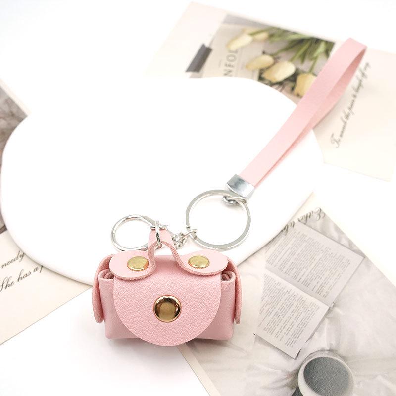 Mini Münz- & Schlüsseltasche: Kinder Geldbörse, Lippenstift, Kopfhörer, Auto Schlüsselanhänger, Anhänger Schlüsselanhänger, PU Geldbörse