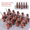 10 pezzi Guerre Napoleoniche Militari Soldati Blocchi da Costruzione WW2 Mini Figure Fucilieri Francesi Britannici Fucili Armi Giocattoli Per Bambini