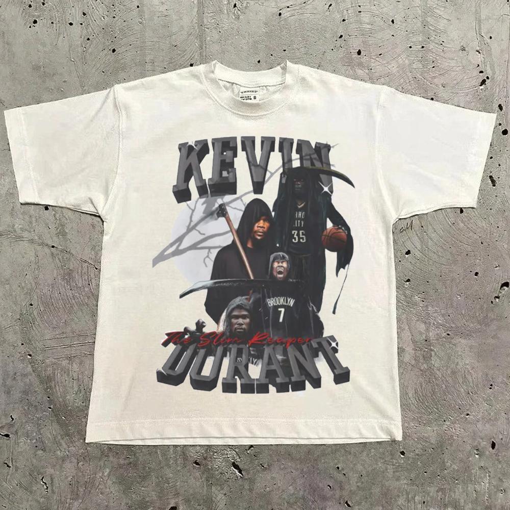 American Professional Basketball Star Sports Tee Shirt Homm Men Women Clothing Short Sleeve Round Neck Printing Pullover T-shirt