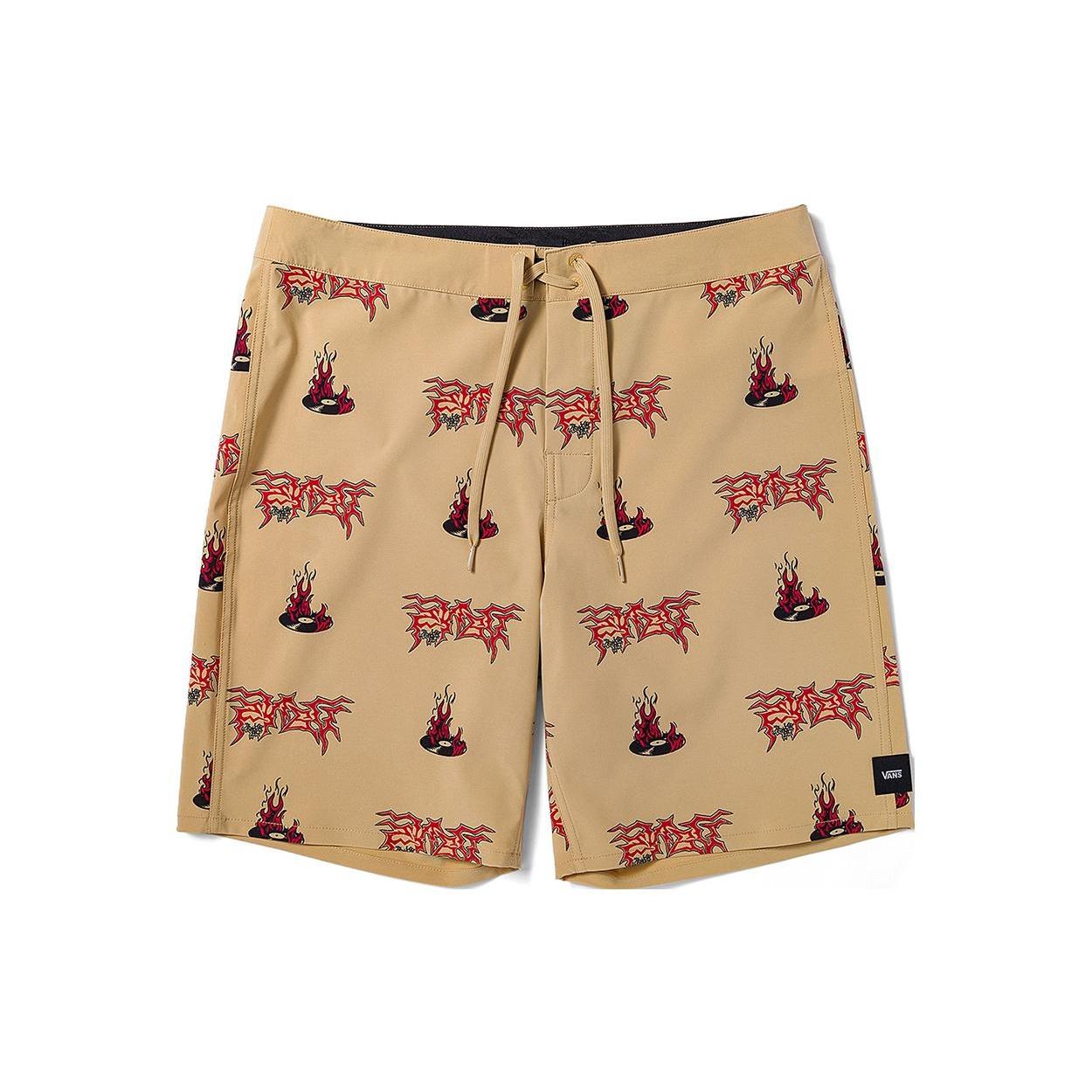 Vans x OKEH Record Shorts Brown Unisex VN000FTWCGU XL