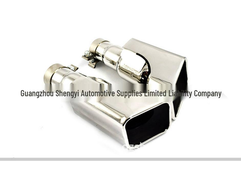 Stainless Steel Square Exhaust Pipe for Land Rover Range Rover Sport Petrol Model