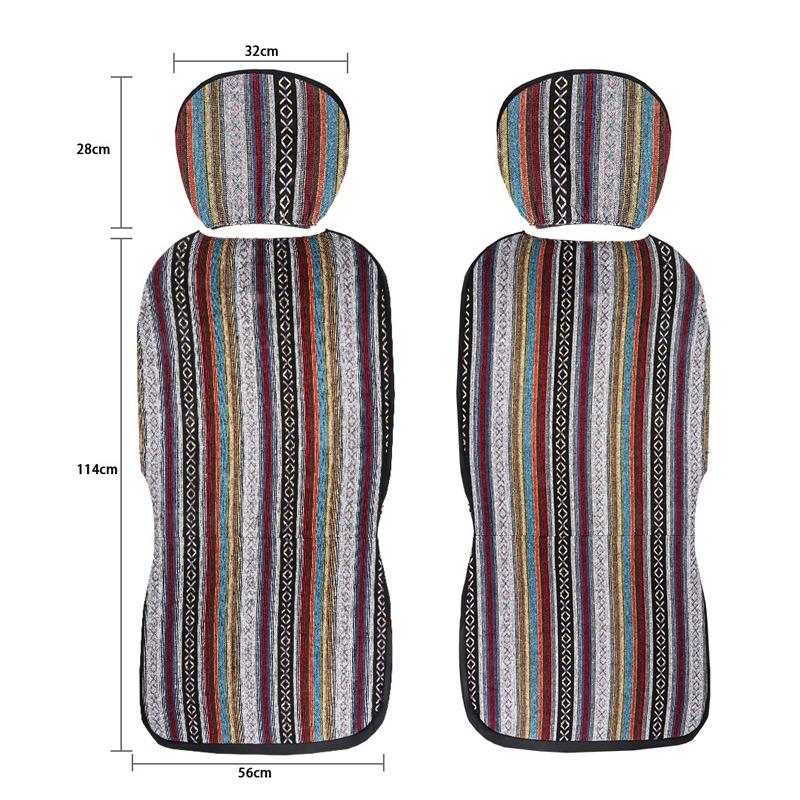 

Чехол на двойное переднее сиденье автомобиля Four Seasons Universal Auto Seat Anti-Slip Protective Cover Car Accessories