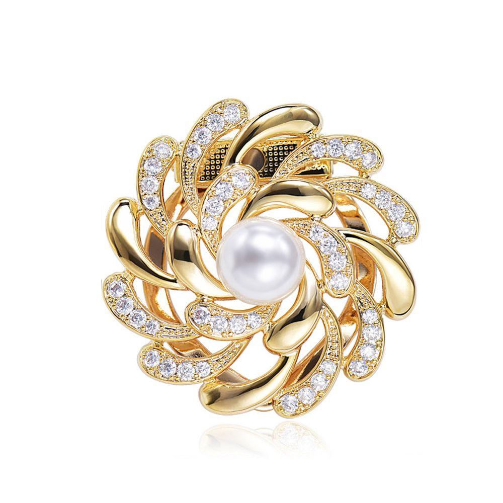 

Горный Хрусталь Жемчуг Модные Ювелирные Изделия Шарф Кольцо Женщины Шарф Пряжка Шаль Клип Корейский Стиль Брошь Булавки