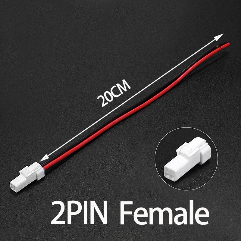 

Waterproof 6P Car Connector Male Female Pair 20cm Wiring Harness Terminal Compatible With JST Jwpf Series 2/3/4/6/8pin Optional