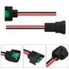 WMYCONGCONG 2pcs H11 / H8 Male Female Connector Wiring Harness