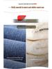 2025 Winter Plus Velvet Wide-Leg High-Waisted Jeans - Women's Slimming Straight-Leg Loose Floor-Length Pants