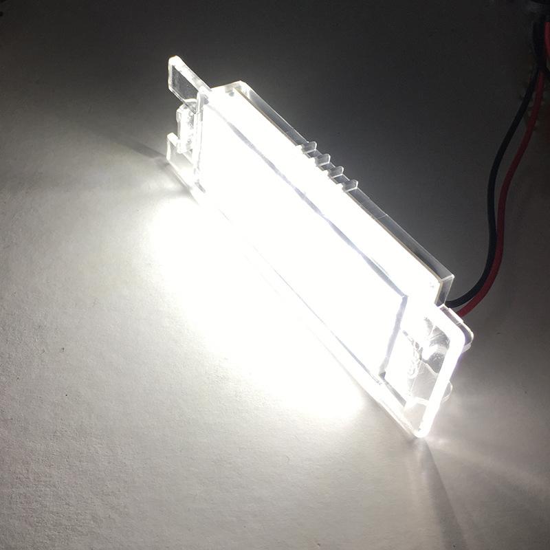 2 Stück Canbus LED Kennzeichenbeleuchtung Weiß Für Alfa Romeo 147 156 159 166 Brera Giulietta Typ 940 MiTo Romeo GT Spider 939