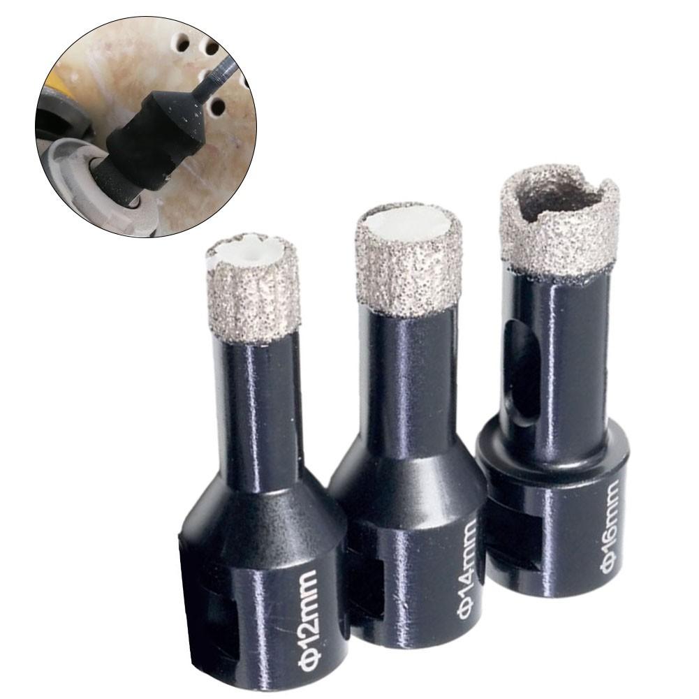 12-14mm M14 Skylės Grąžtas Deimantinis Grąžtas Plytelėms Marmurui Betonui Grąžtas Šlifuoklis
