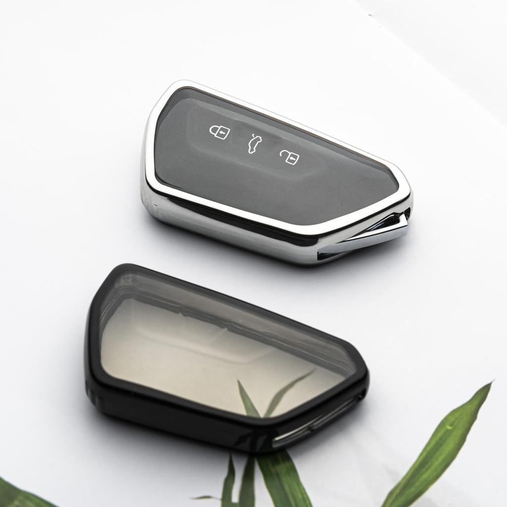 Key Fob Cover Fit for VW Atlas ID.4 ID.3 MK8 Golf GTI Seat Leon MK4 Skoda Octavia 2024 2025
