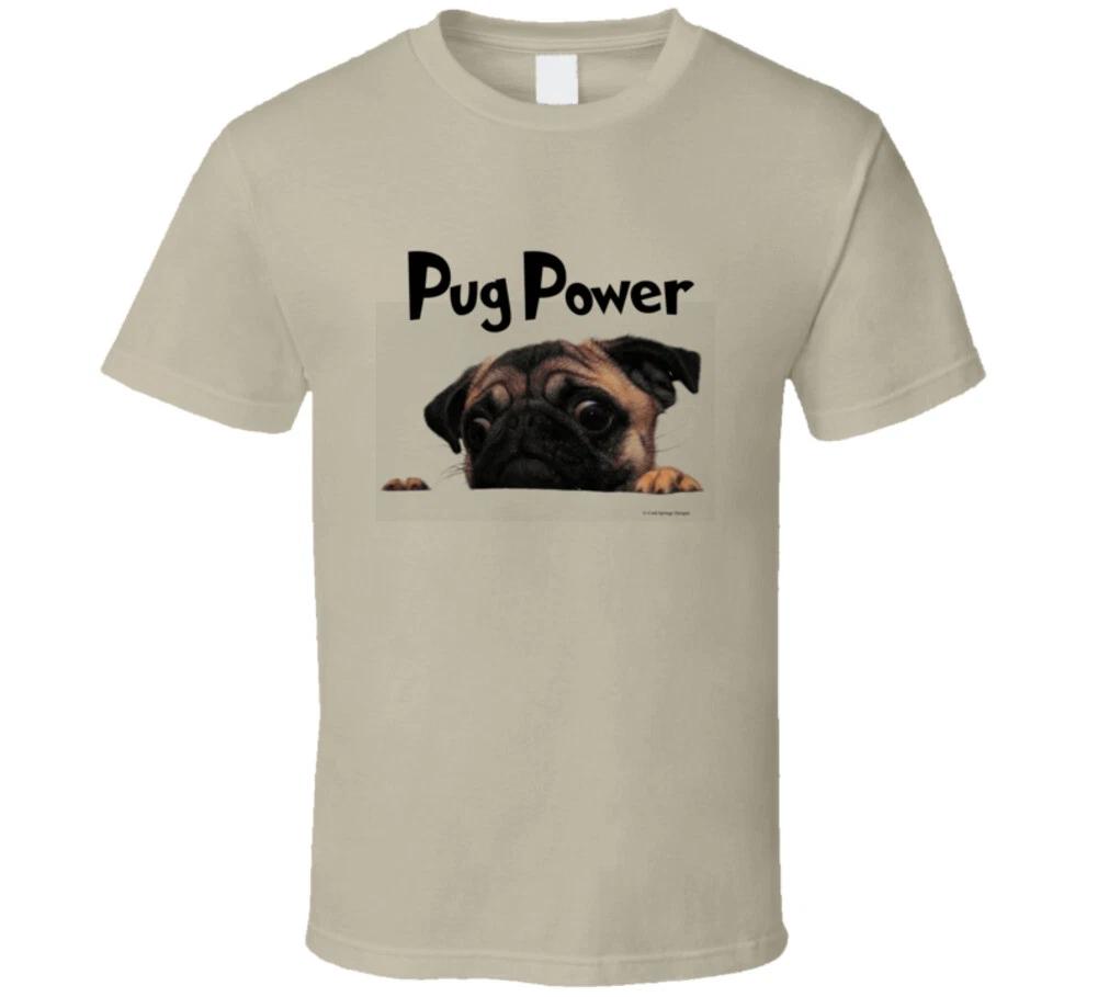 Pug Power Cute Dog Pugs Gift Dog Lovers T Shirt S