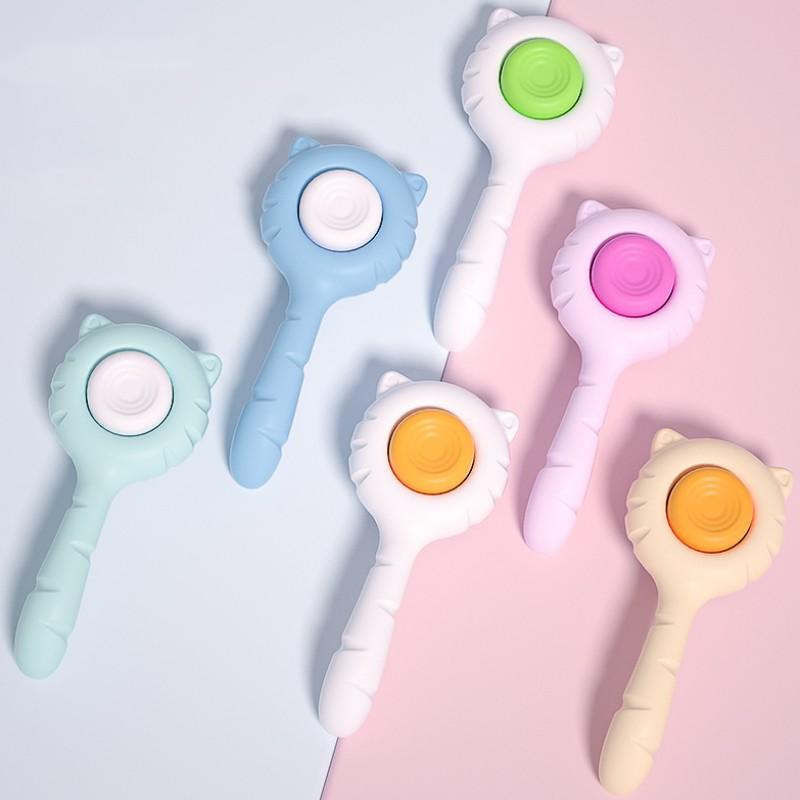 Dog Brush One-click Pet Hair Remover Dog Grooming Massage Cat Brush Floating Hair Combs Self Cleaning Dogs Comb Pet Accessories