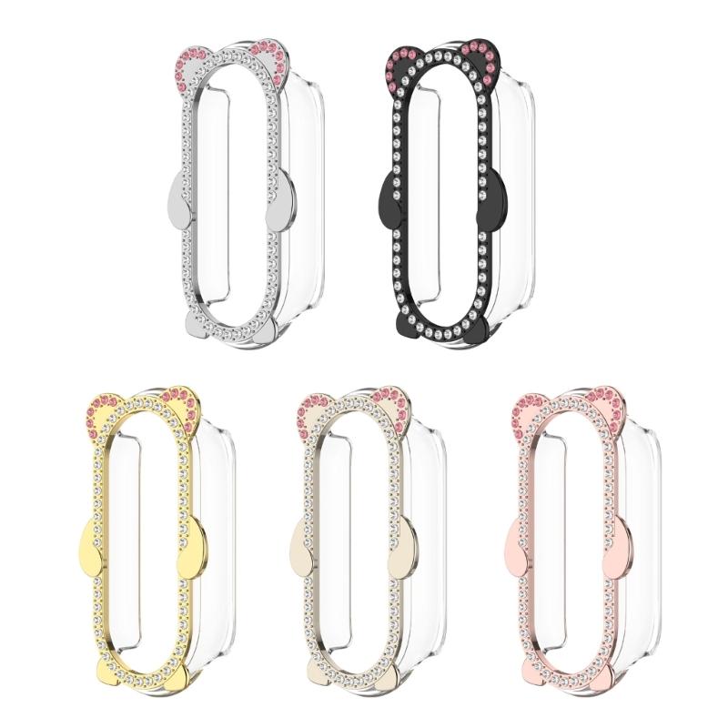 Metal Watch Protector Cover Case for Band 10 Protector Bumper Frame Cover Shell Smartwatch Scratchproof Housing