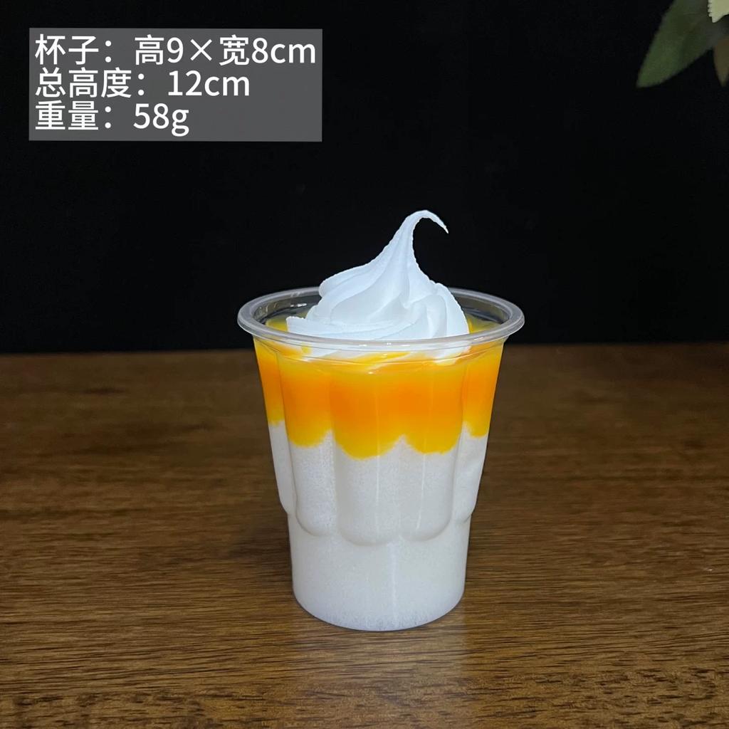 Simulation Ice Cream Model Decoration Fake Ice Cream Cone Food Mould Plastic Ornaments Window Sample Display Party Shooting Prop